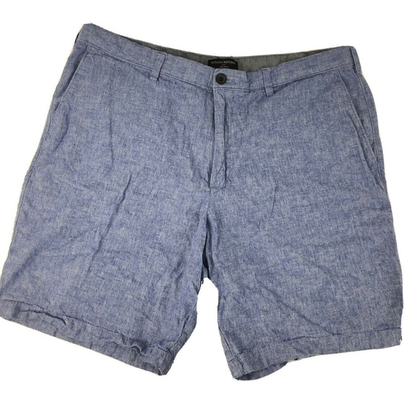 Men’s Blue Shorts (32) - Slim-fit | Banana Republic “Aiden” - Picture 1 of 4